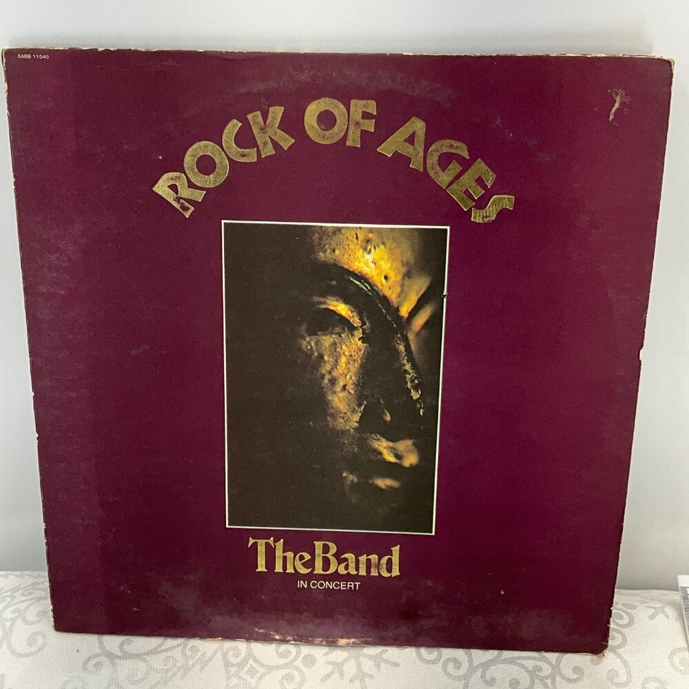 Rock Of Ages Vinyl Record Album By The Band In Concert 1972 Capitol Records Doub